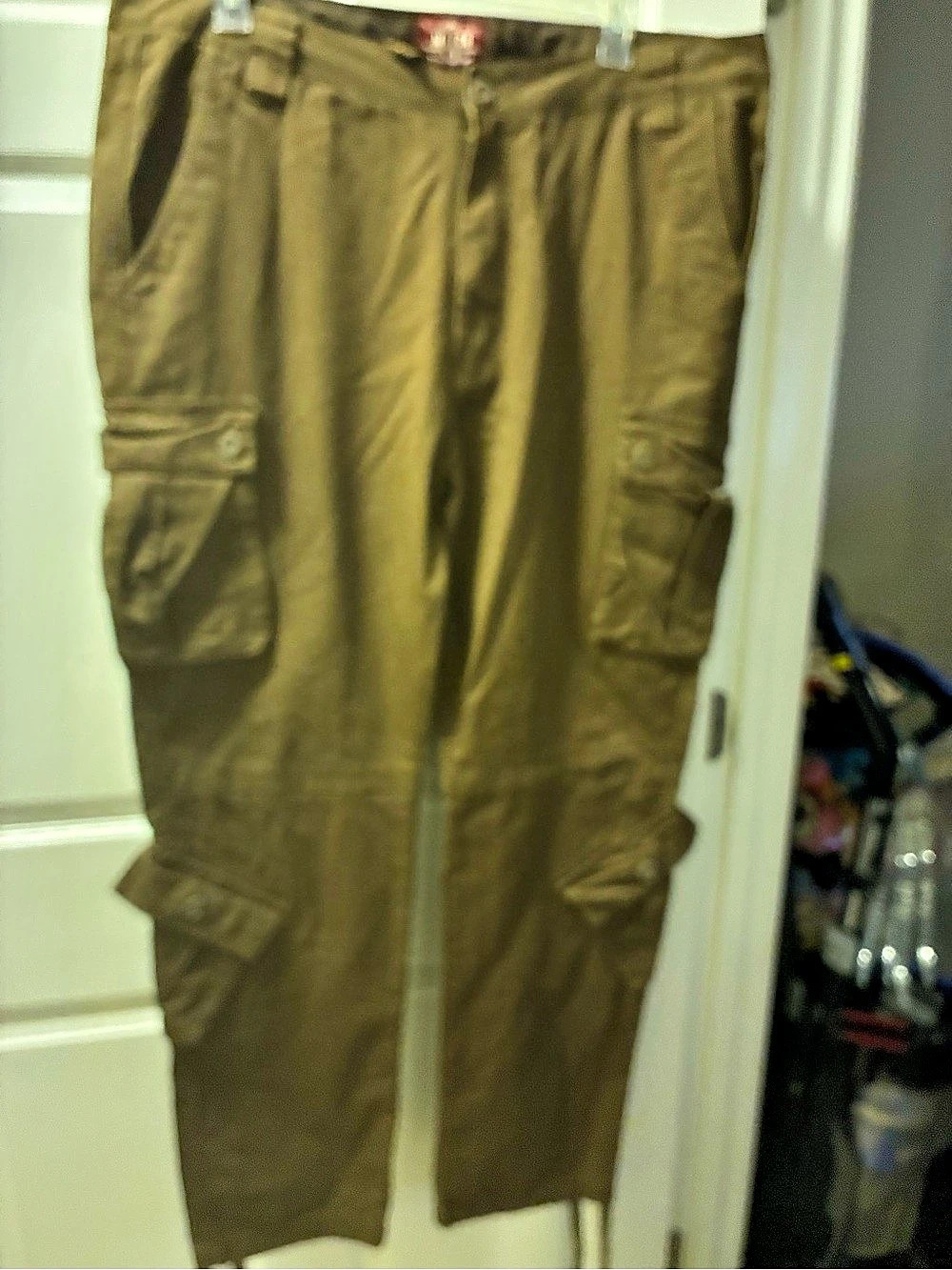Match Men's Wild Cargo Pants Brown Waist 44